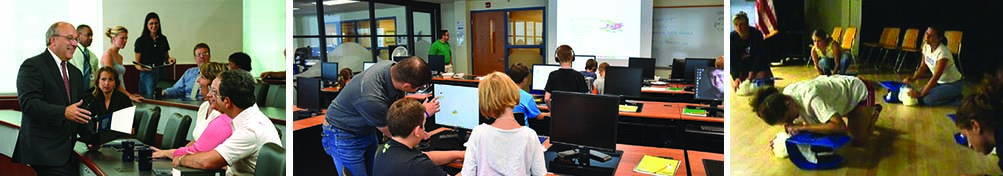 Corporate Training, kids in college, and EMS Classes