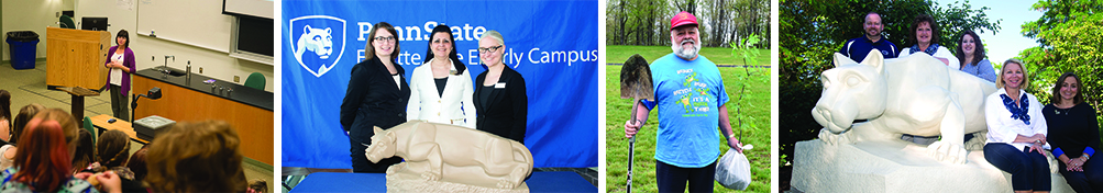 Faculty and Staff around campus