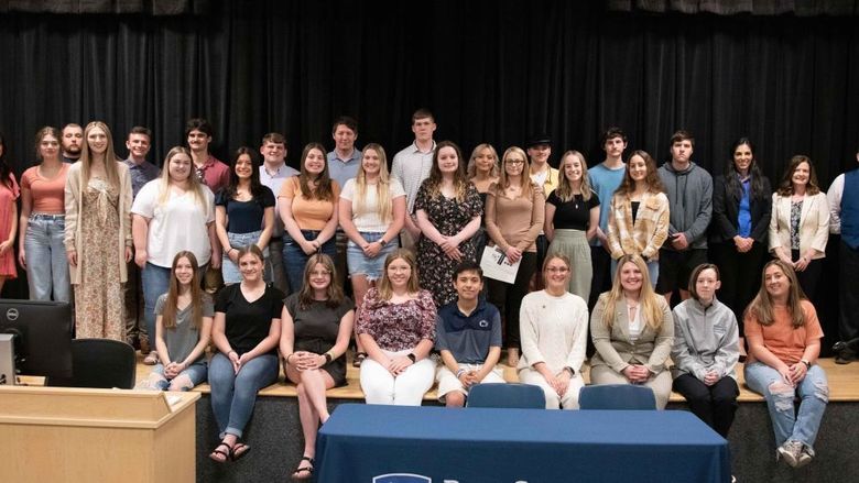 Penn State Fayette 2023 Pi Sigma Phi Inductees 
