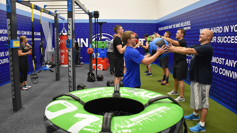 Cross-Training and Group Fitness Center, which is available to students.