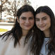 Emily Franks (left) and Sarah Franks (right), twin sisters, will graduate early from Penn State Fayette in December 2021.