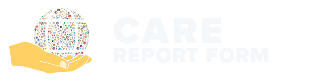 Care Report Form text and logo