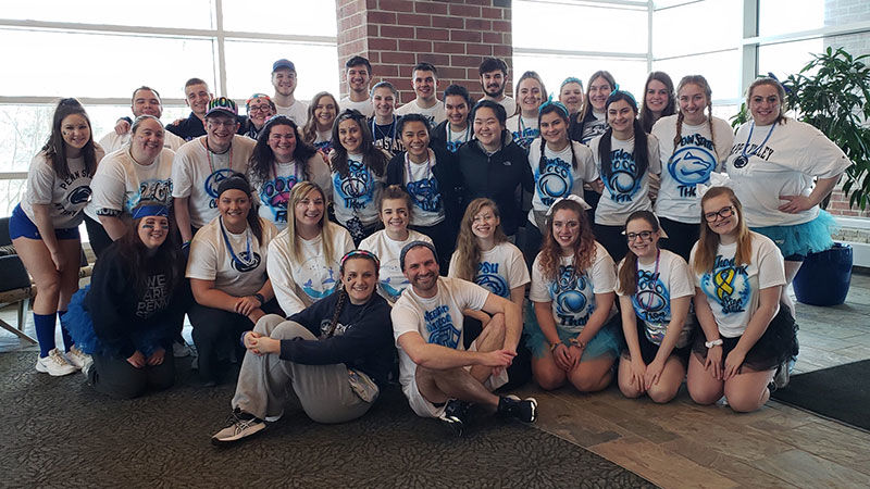 Fayette's 2019 THON team. 