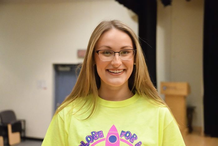 Hayley White, Penn State Fayette's 2022-2023 THON Chair