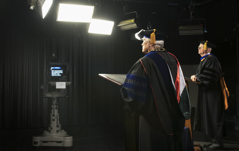behind the scenes virtual commencement