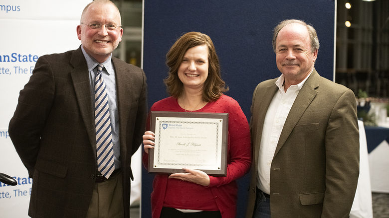 From left to right: Charles Patrick, Pamela Pologruto, and Gary Monaghan