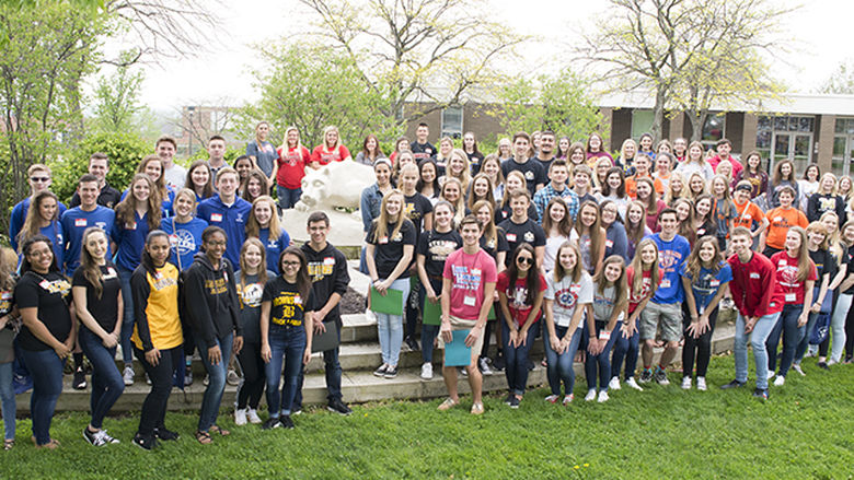 Students from the PA Student Leadership Consortium.