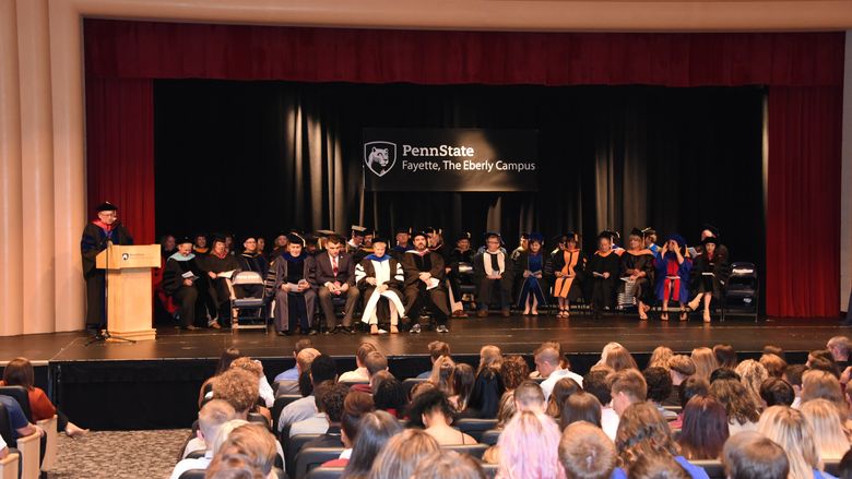 2019 Convocation ceremony is held on the Community Center stage