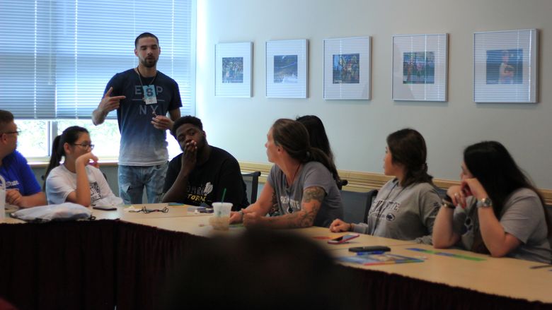 Penn State students from across the commonwealth participate in leadership educational sessions