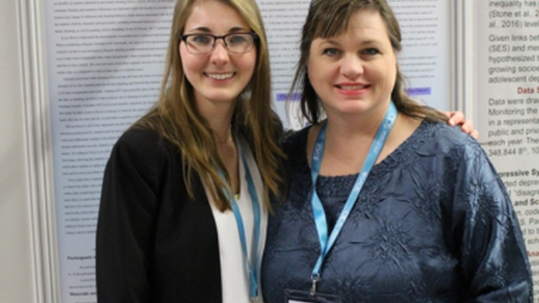 Michelle Yezek and Dr. Elaine Barry