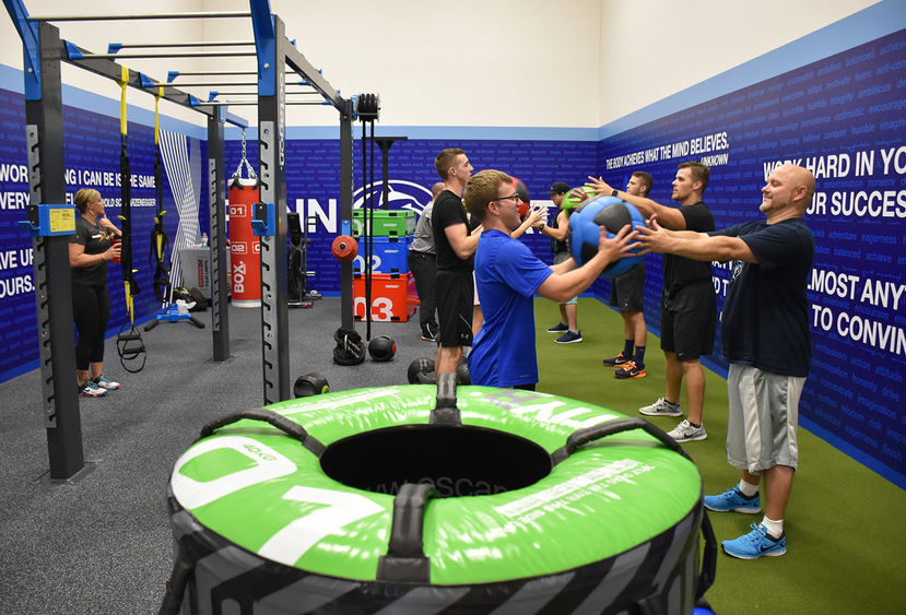 Cross-Training and Group Fitness Center, which is available to students.