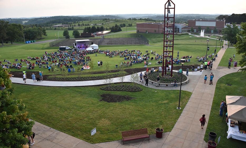 On the Border – The Ultimate Eagles Tribute band plays for a crowd at Penn State Fayette.