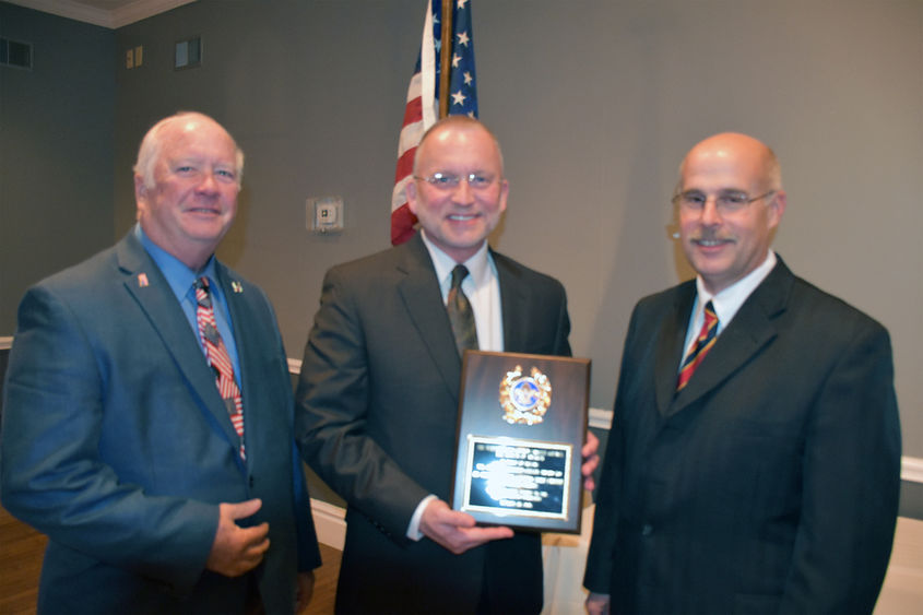 Bob Brooks, Dr. Charles Patrick, and Martin Barbie