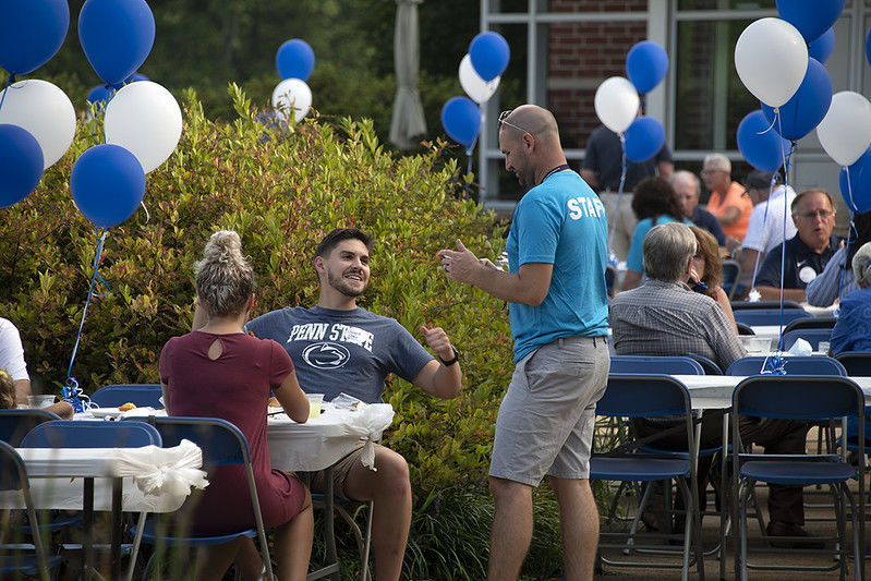 Penn State Fayette alumni enjoy a barbecue reunion