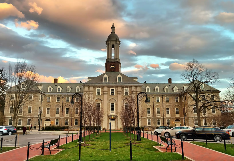Old Main back Old Main back