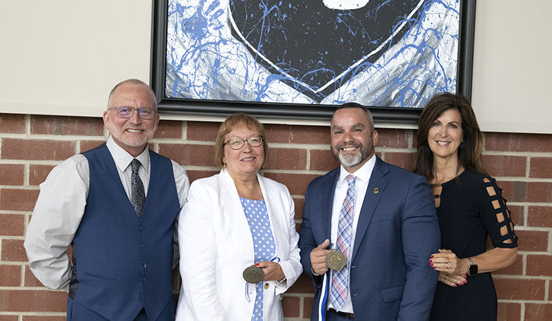 Charles Patrick, Linda Work Rooker, Carlos Rodriguez, and Paula Congelio