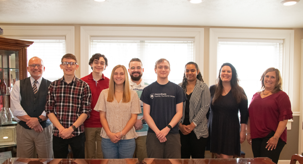 The Fayette LaunchBox Mentorship 2022 Cohort poses together in a group