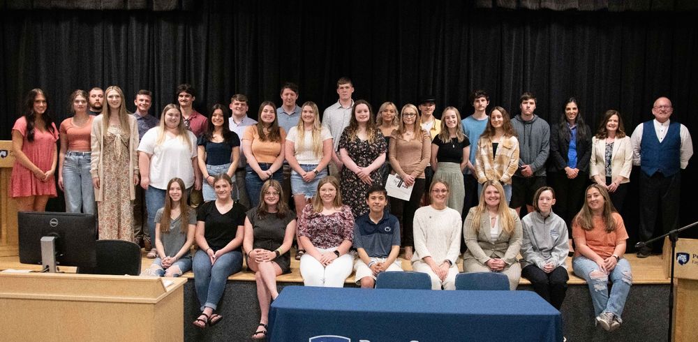 Penn State Fayette 2023 Pi Sigma Phi Inductees 